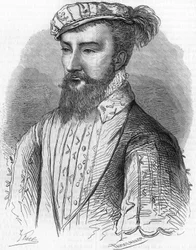 Portret van Antoine de Bourbon (1518-1562), koning van Navarra en vader van koning Hendrik IV. In 