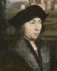 Portret van Karel VIII