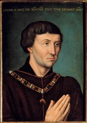 Portret van Karel de Stoute, Hertog van Bourgondië in 1467
