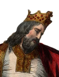 Portret van Clovis I (466-511), Koning der Franken