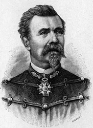 Portret van Generaal de Reffye - in 