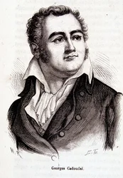 Portret van Georges Cadoudal - gravure
