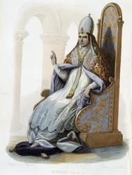 Portret van Gerbert d
