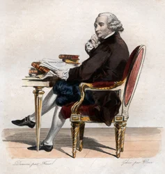Portret van Guillaume Chretien de Lamoignon de Malesherbes (1721-1794), Franse staatsman en minister