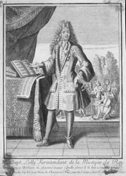 Portret van Jean-Baptiste Lully (1632-87)