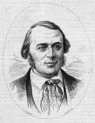 Portret van Jean Louis Rodolphe Agassiz (1807-1873), Amerikaanse natuurkundige