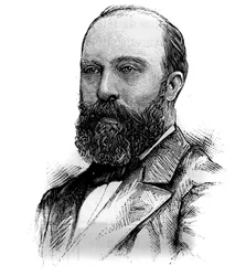 Portret van Jean Marie Ferdinand Sarrien, Franse politicus. Gravure in "Le Monde Illustré", 16 januari