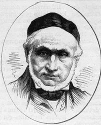 Portret van Joseph Nicolas Robert Fleury (Robert-Fleury)