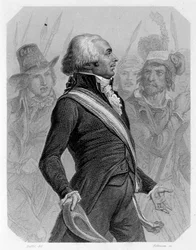 Portret van Jérôme Pétion de Villeneuve (1756-1794), Franse politicus. In 