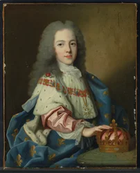 Portret van Lodewijk XV als kind, ca. 1720