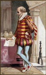 Portret van Maximilian de Bethune, Baron de Rosny, Hertog van Sully (1560-1641), Franse politicus.