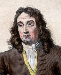 Portret van Pierre Puget (1620-1694), Franse schilder, beeldhouwer, architect en ingenieur