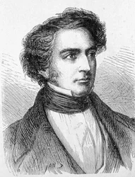 Portret van Robert Stephenson (1803 - 1859) - in 