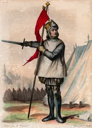 Portret van Robert de Hauteville, bekend als Guiscard (1015-1085), Hertog van Apulië en Calabrië