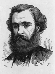 Portret van Sivel - uit "Album van Wetenschap; beroemde wetenschappers; Grote ontdekkingen" 1896