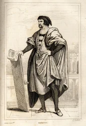 Portret van Tommaso di Giovanni Cassai, genaamd Masaccio