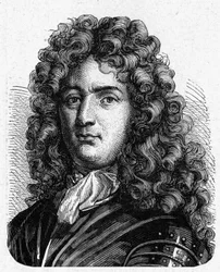 Portret van Vauban (1633 - 1707). (Sébastien Le Prestre de Vauban) (Maréchal de France en militair ingenieur) - in 