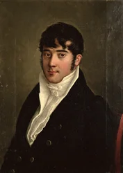 Portret van een Zittende Heer, ca. 1825
