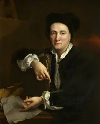 Portret van een kunstenaar