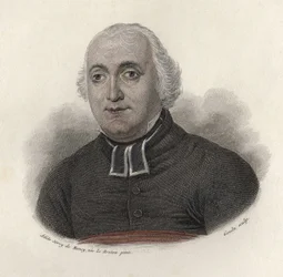 Portret van de Abbe Carron (1760-1820), biograaf, Franse moralistische schrijver. in 