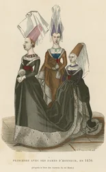 Prinses met haar hofdames, 1470