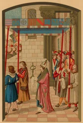 Processie van Koning René in Aix (Provence)