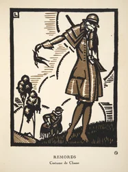 Remords, uit een collectie modeplaten