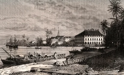 Saigon - Vietnam - Ho-Chi-Minh-Stad (Ho Chi Minh City) - gravure in 