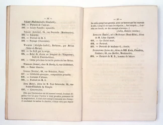 Salon des Refuses catalogusvermelding voor Whistlers Dame Blanche (Symphony in White No.1: The White Girl) 1863