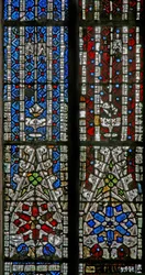 Zuidkapelraam wF met baldakijndetails