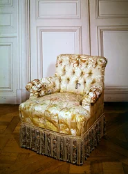 Lage fauteuil, Tweede Keizerrijkstijl