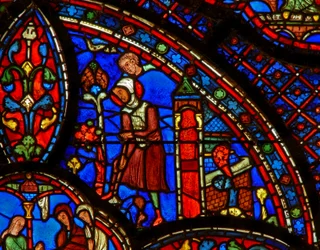St. Antonius: graven bij zijn kluizenaarswoning