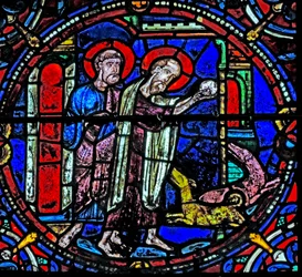 Sint-Petrus en Sint-Paulus voeren de honden