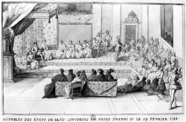De Vergadering van de Staten van Blois bijeengeroepen op 29 februari 1588 door Hendrik III, Koning van Frankrijk, na 1588