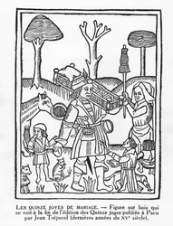 De Vijftien Vreugden van het Huwelijk (gravure)