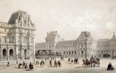 Het voltooide Louvre