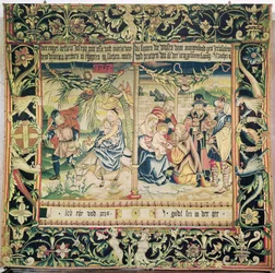 De Vlucht naar Egypte en de Aanbidding der Wijzen, 1565