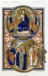 Het Laatste Oordeel - Facsimile van een Miniatuur van het Psalter van St. Louis