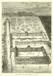 Het Louvre en de Tuilerieën