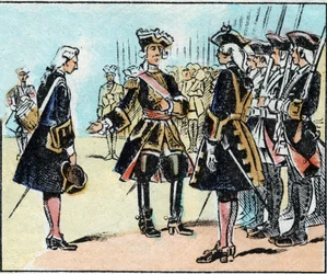 De Markies van Montcalm (Louis Joseph de Montcalm).