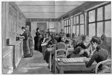 De Panama Bond Ranking Workshop in Parijs in 1888.
