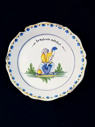 De Tevreden Patriot bord