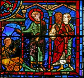Het Sint-Maartensraam: de heilige wekt een persoon uit de dood op