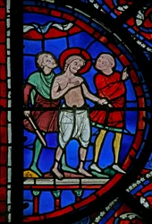 Het Sint-Thomasraam: weggeleid door twee bewakers