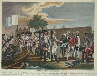 De inname van Senegal door de Fransen in 1779 tijdens de Amerikaanse Onafhankelijkheidsoorlog, 1779