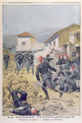 De Turco-Griekse oorlog, uit Le Petit Journal, mei 1897