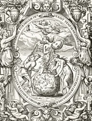 Het Plantenrijk, uit Wetenschap en Literatuur in de Middeleeuwen door Paul Lacroix, gepubliceerd in Londen 1878