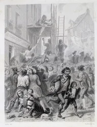 De Oorlog van Meel: oproer voor een bakkerij in mei 1775 (eerste vruchten van de Franse Revolutie)