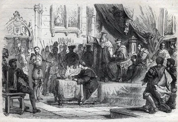 De tegenpaus Clemens VII (Robert de Geneve)