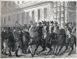 Het leger verspreidde de afgevaardigden tijdens de staatsgreep georganiseerd door de meerderheid van het Uitvoerend Comité tegen de royalisten van de Raden van Ouden en Vijfhonderd op 4 september